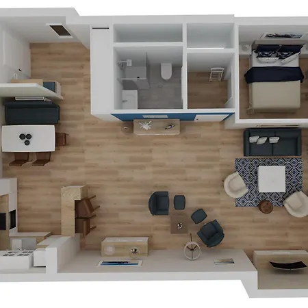 Appartement Strandlaeufer An Der Seebruecke Zingst