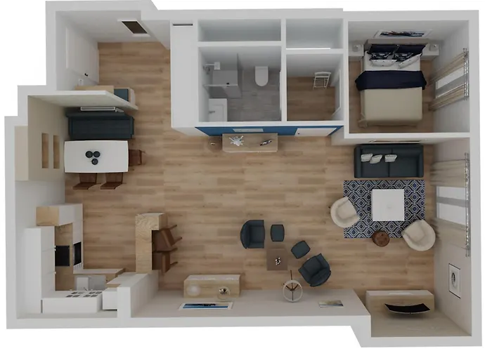 Appartement Strandlaeufer An Der Seebruecke Zingst